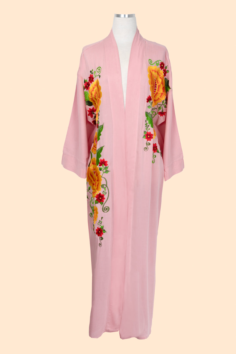 Pretty in Pink Kimono Robe